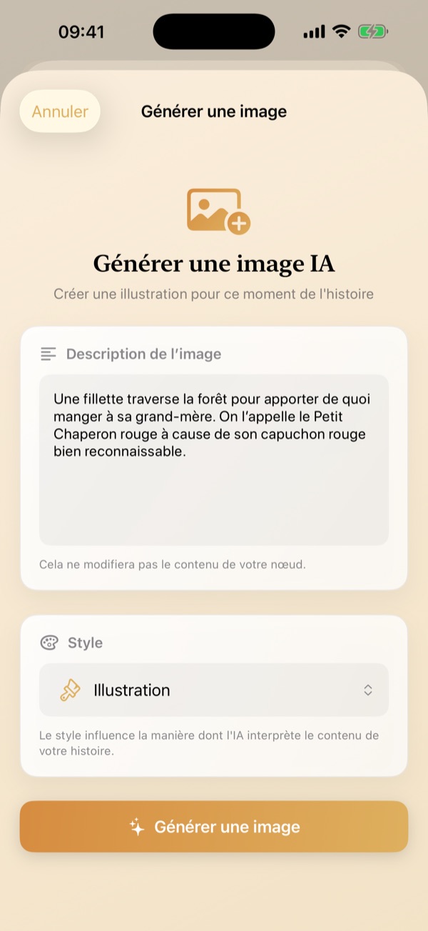 Génération d'illustrations par IA pour les histoires et les livres